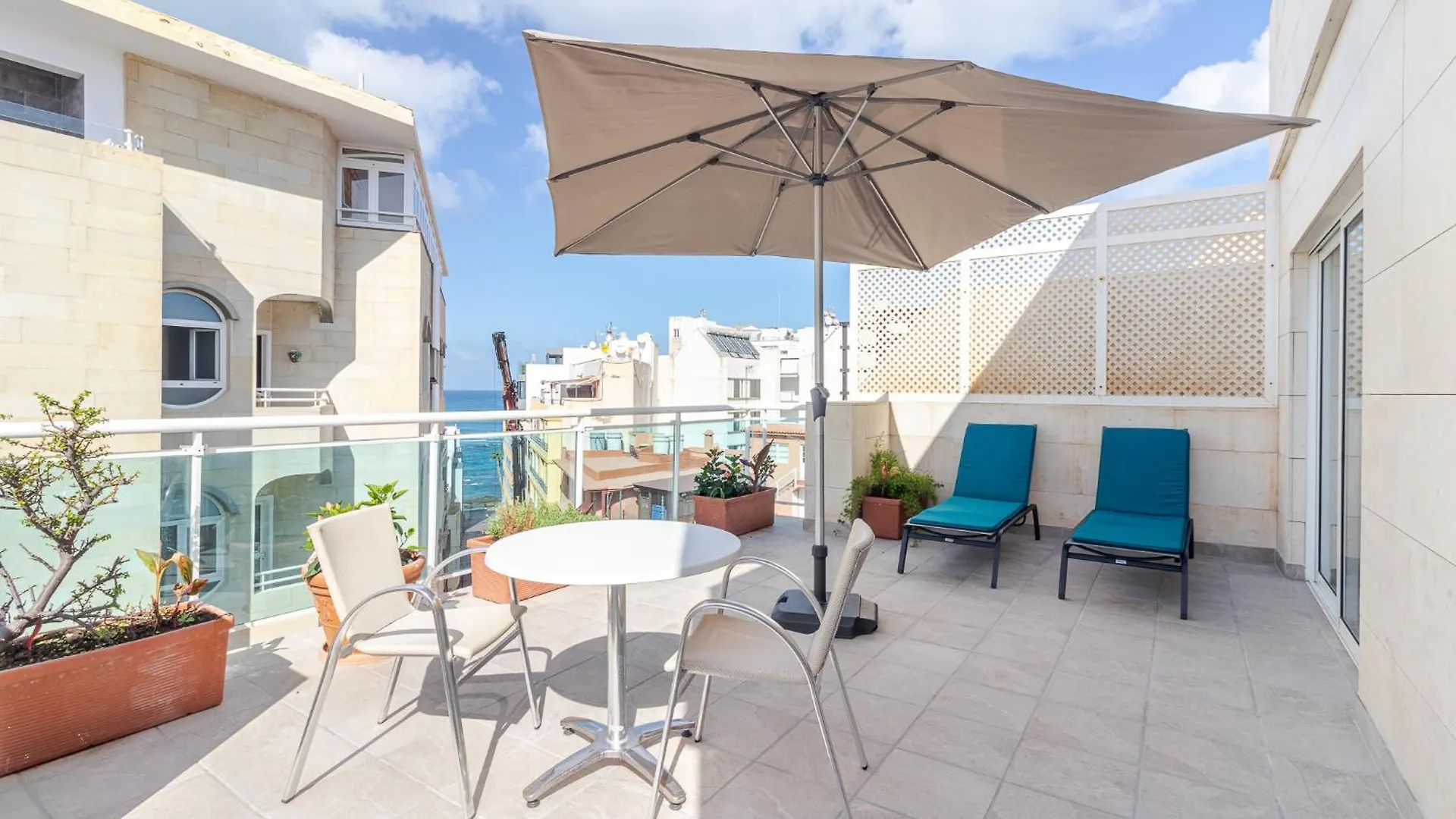 Espectacular Atico Con Terraza A 50 Mt Playa Canteras Las Palmas de Gran Canaria Apartman